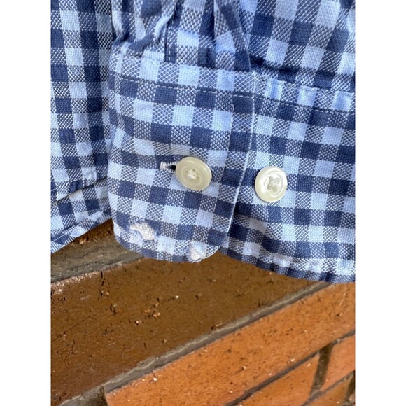 Johnnie O Gingham Button Down Shirt Bel Air Country Club | Mens Size Small - Picture 3 of 15